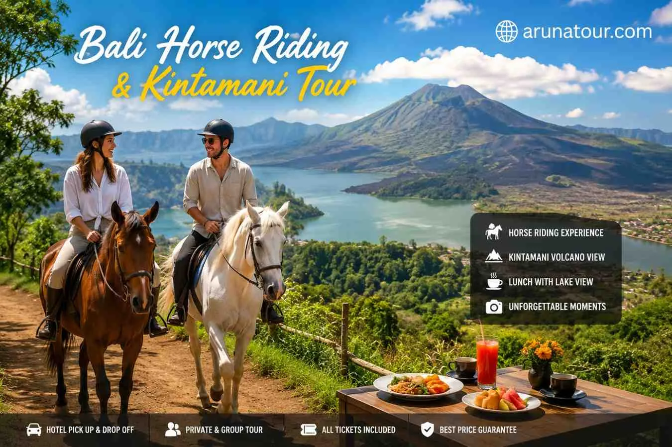Bali Horse Riding dan Kintamani Tour
