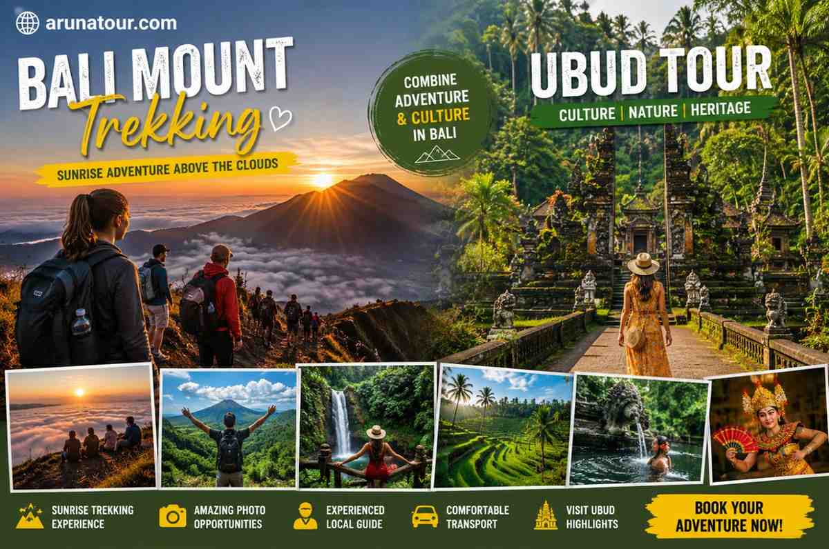 bali trekking dan ubud tour