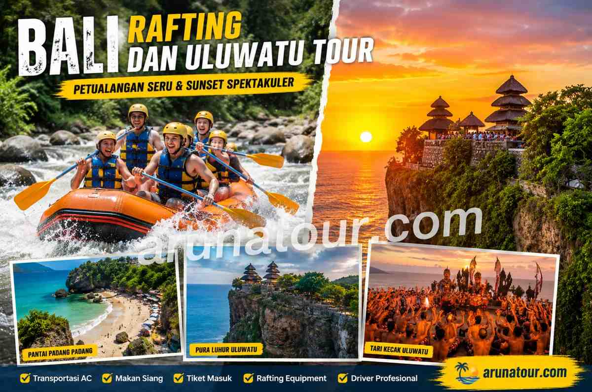 bali rafting dan uluwatu tour