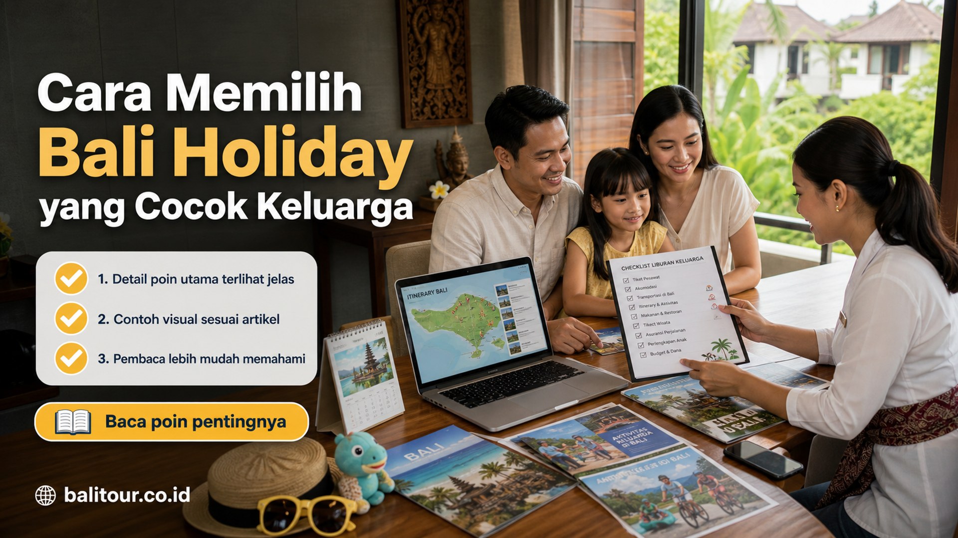 Ilustrasi Bali Tour - Cara Memilih Bali Holiday yang Cocok Keluarga