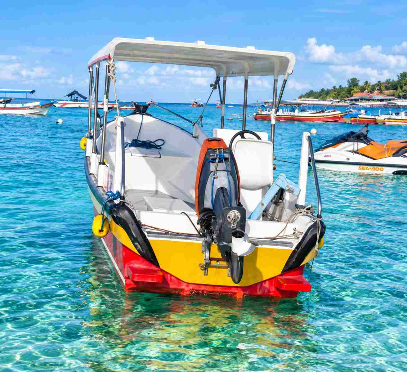Bali Glass Bottom Boat Tour