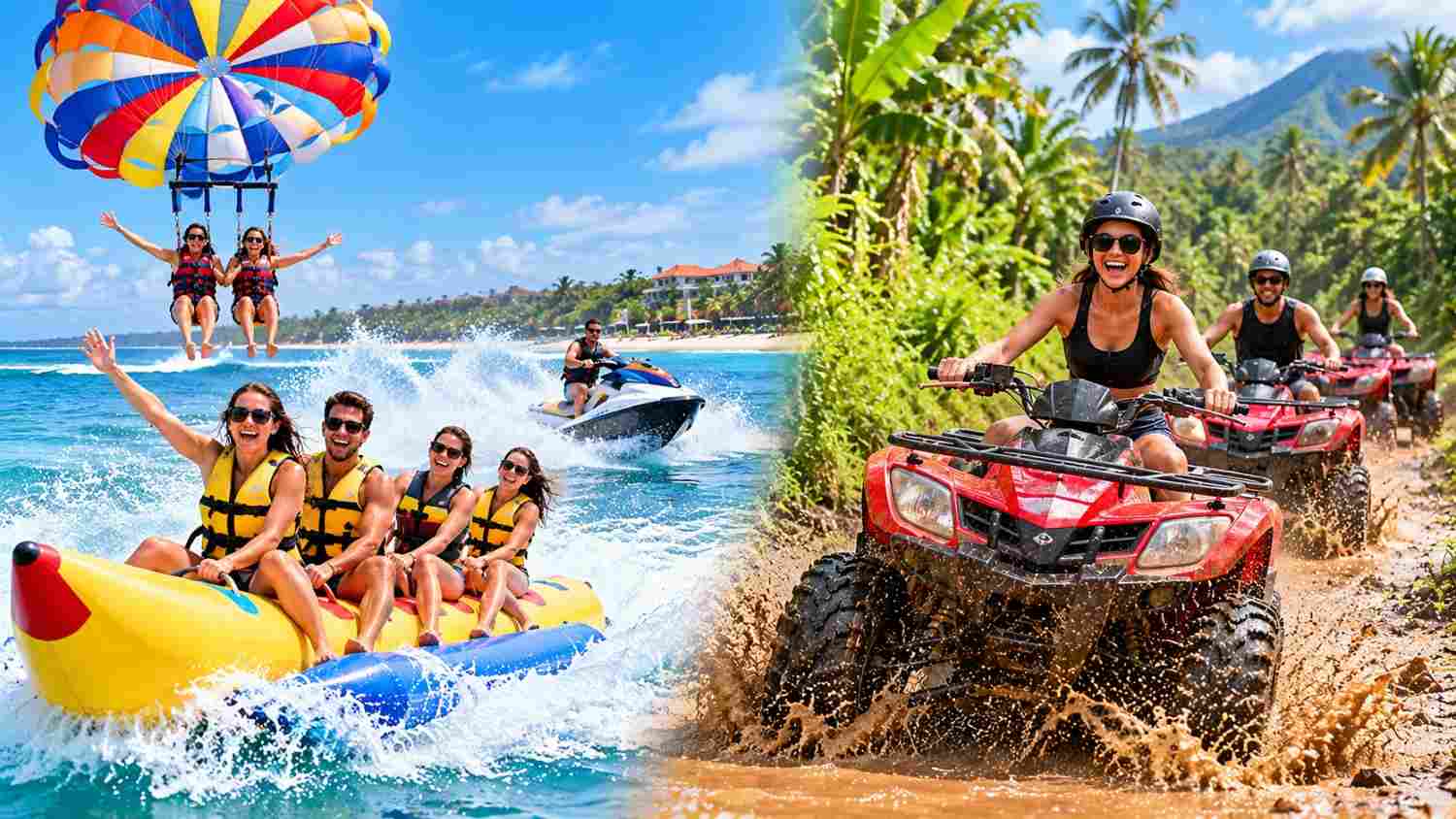 Bali Water Sports dan ATV Ride Tour
