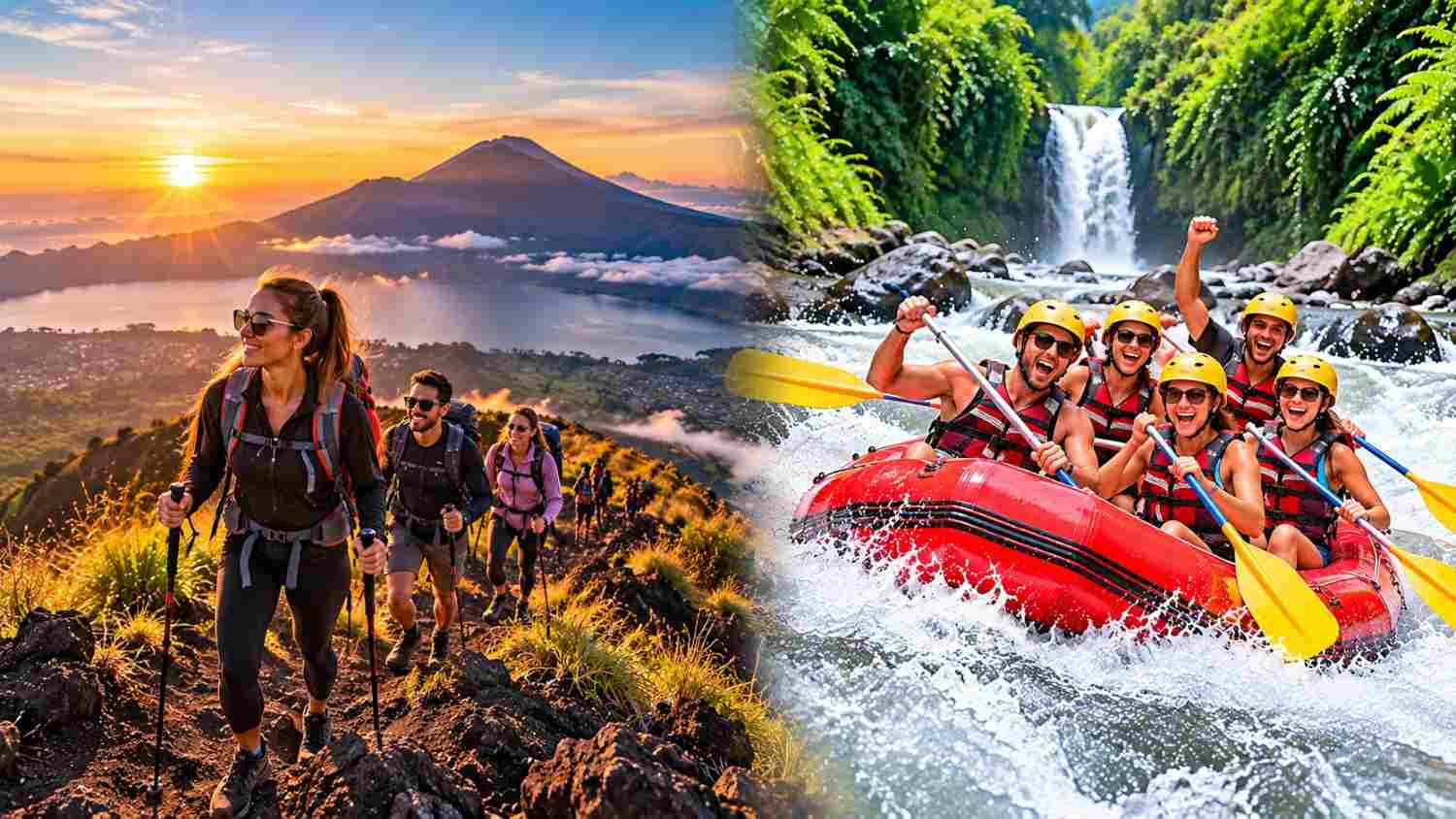Bali Trekking dan Rafting Tour di Bali